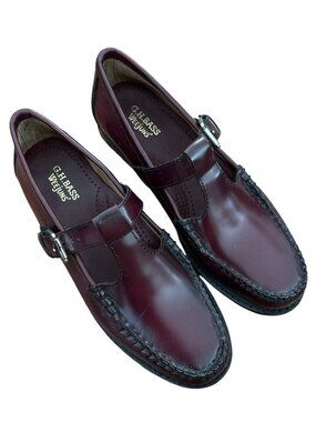 G.H. Bass Weejuns Wine Mary Janes